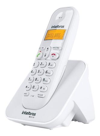 Imagem de Telefone S Fio Com 1 Ramal Intelbras Branco Longo Alcance Bivolt