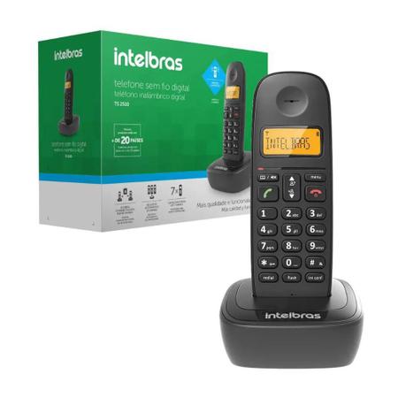 Telefone sem Fio TS 6130 - Intelbras - CELULARES E TELEFONES - TELEFONE SEM  FIO : PC Informática