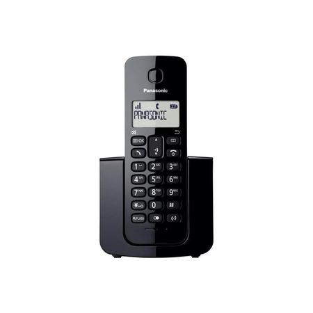 Imagem de Telefone Sem Fio Panasonic com Identificador de Chamadas e Bivolt - Preto
