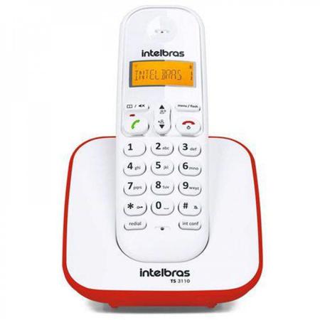 Imagem de Telefone Sem Fio Ts 3110 Com Eco Moda Intelbras