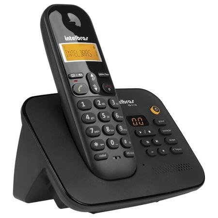 Imagem de Telefone sem Fio TS3130 com Identificador de Chamadas Preto - Intelbras