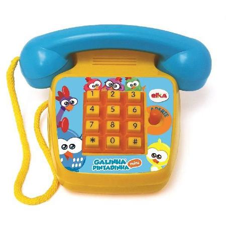 Imagem de Telefone Sonoro Galinha Pintadinha ELKA 1087