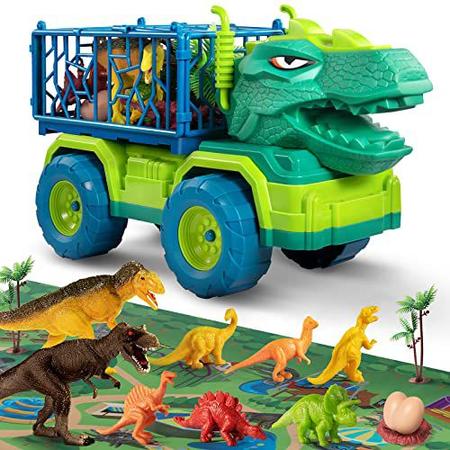 Brinquedos de dinossauro para crianças 3-5 com atividade play mat