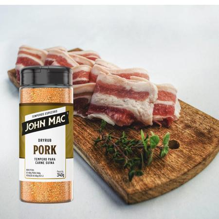 Imagem de Tempero Carne Suina Dry Rub John Mac Pork 340G (3 Unidades)