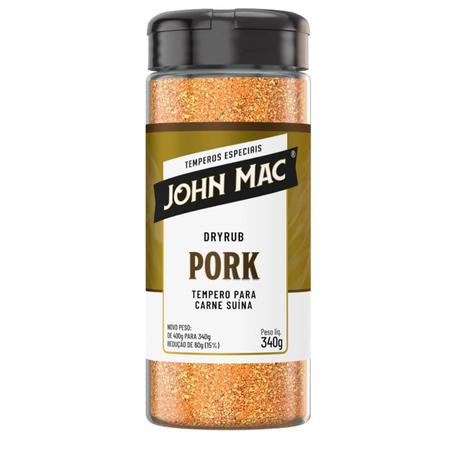 Imagem de Tempero Carne Suina Dry Rub John Mac Pork 340G (3 Unidades)