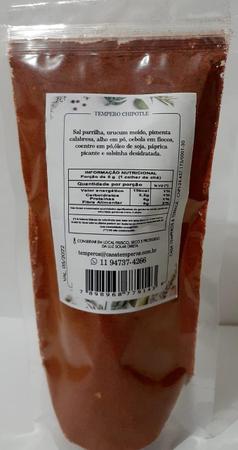 Tempero Chipotle 220G Sache Zipado - Casa Temperos Imagem de Tempero Chipotle 220G Sache Zipado