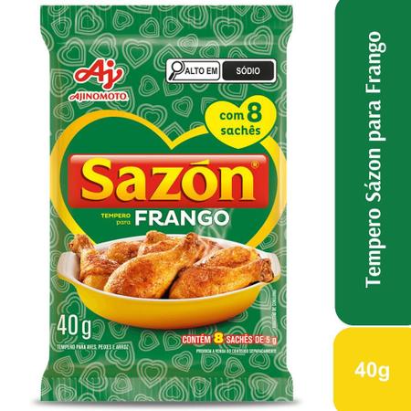 Imagem de Tempero Em Pó Sazón Sabor Frango 40g