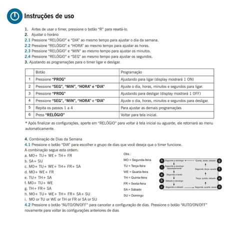 Temporizador Timer Digital Fixação Trilho Din Bivolt 40 Programações  Exatron - Temporizador de Tomada - Magazine Luiza