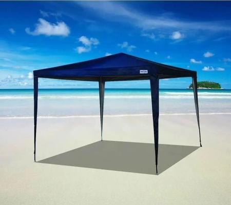 Tenda Gazebo Ráfia Azul Base 3x3 C/ Bolsa P/ Transporte Mor - Praia e  Piscina - Magazine Luiza