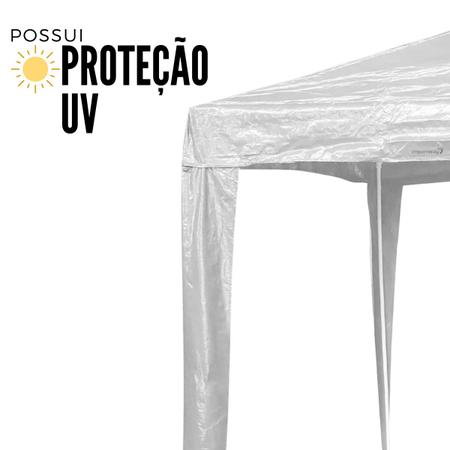 Imagem de Tenda Montável Gazebo Barraca Praia Piscina Chácara Eventos Camping 2x2M Proteção UV Portátil