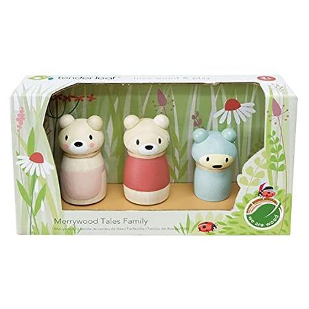 Imagem de Tender Leaf Toys - Contos de Urso - Bonecas Playset Figuras de 3 Ursos para Crianças Crianças Faz de Conta Doll House - Idade 3+