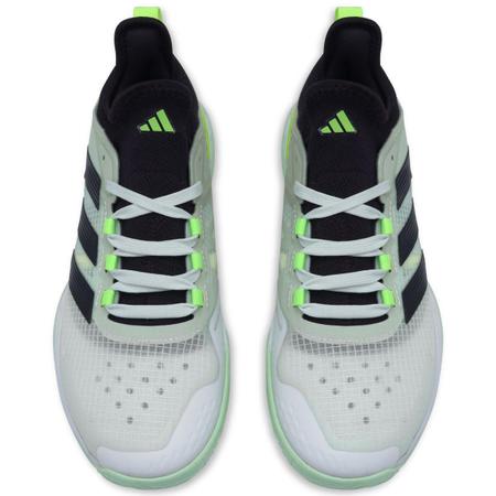 Imagem de Tênis Adidas Adizero Ubersonic 4.1 Branco Preto e Limão