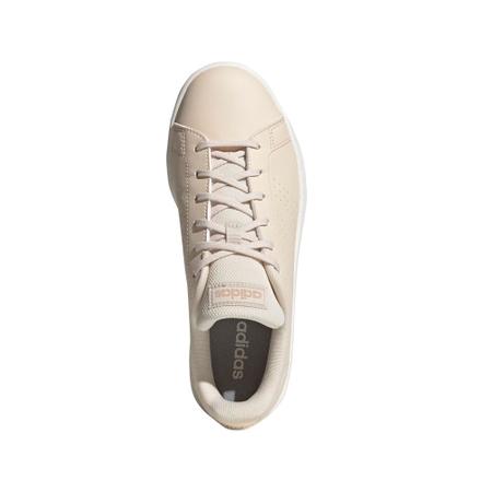 T nis adidas advantage base feminino bege 34 T nis Esportivo