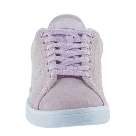 T nis Adidas Advantage Cloudfoam Rosa Claro Feminino T nis