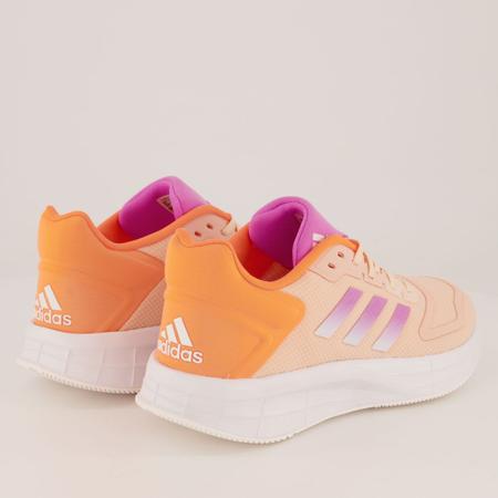 T nis Adidas Duramo 10 Feminino Laranja T nis Esportivo