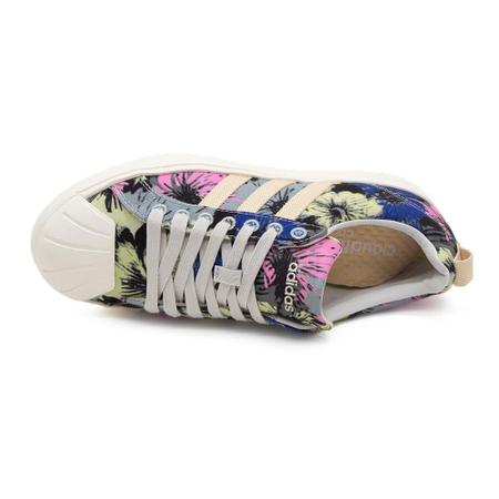 Imagem de Tênis Adidas Feminino Casual Streetcheck GZ2200 Floral