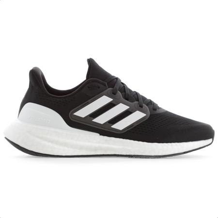 T nis Adidas Pureboost 23 Preto e Branco Masculino T nis