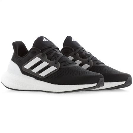 Adidas preto com ponta hot sale branca