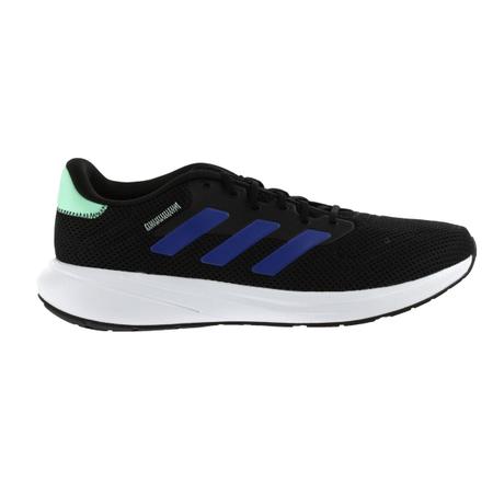 Tenis adidas hotsell azul e preto
