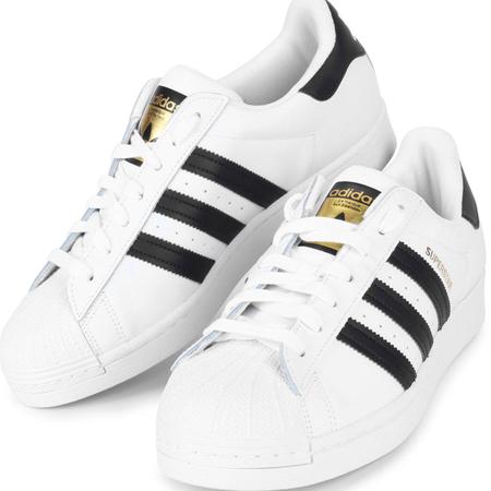 Tênis Superstar - Branco e Preto - Adidas Branco e Preto - Tênis Esportivo  - Magazine Luiza