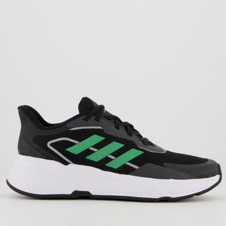 Tenis adidas hotsell preto com verde