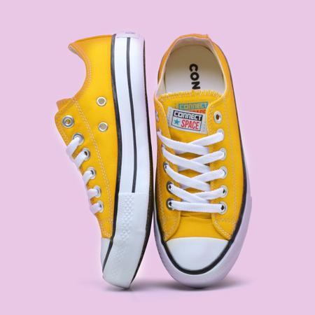 Tenis All Star Feminino Meia Cano Baixo Casual Varias Cores - Faz a Boa!