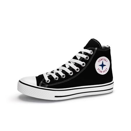 Tênis converse all star cano alto preto - R$ 129.90, cor Preto