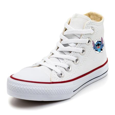 Tênis All Star Infantil Tradicional PRETO Cano Alto-Cano Baixo-  Casual-Menino e Menina- Unissex-Envio Imediato