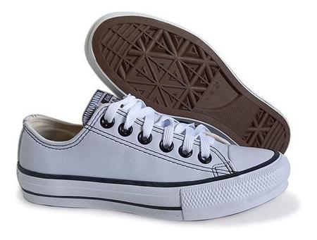 Tênis All Star Branco Cano Baixo, Tênis Feminino All Star Usado 87026269