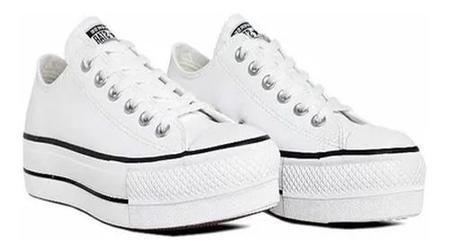 Tênis feminino all star taylor plataforma - R$ 159.90, cor Branco