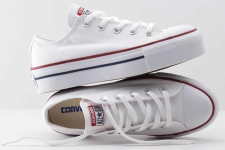 Tênis Feminino All Star Converse Plataforma Casual CT0495 Branco