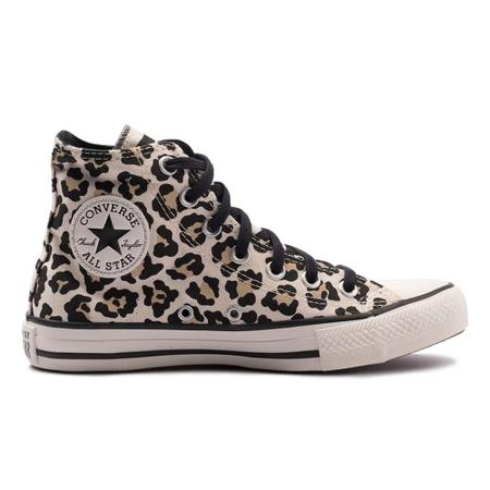 TÊNIS ALL STAR CONVERSE - CANO ALTO - PRETO COM LISTRA PRETA