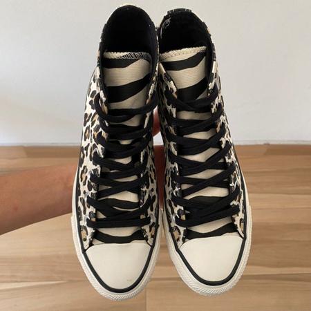 Tênis Cano Alto Converse All Star Chuck Taylor - Oncinha - Imports do vale