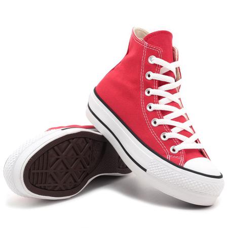 Tênis All Star Converse Chuck Taylor Platform HI Cano Alto - Preto