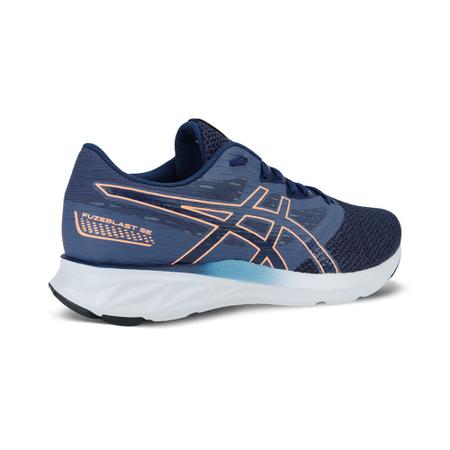 Imagem de Tênis ASICS Fuzeblast SE - Feminino - Azul Marinho com Azul e Branco