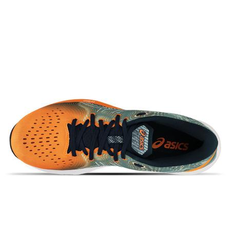 T nis ASICS GEL Meteora Masculino Verde e Laranja T nis de
