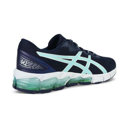 Imagem de Tênis ASICS GEL-Quantum 180 Fly - Feminino - Azul Marinho com Verde e Branco