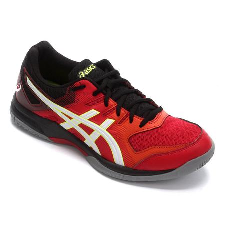Tênis asics gel rocket 9 clearance masculino - preto e branco