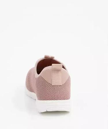 Imagem de Tênis Bebecê Slip On Malha Knit Rosa