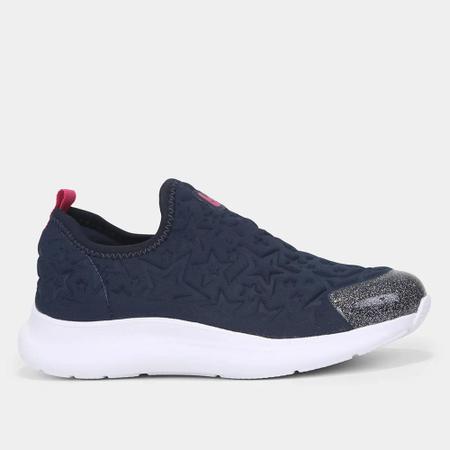 Tênis Bibi Infantil Jogger Menina 116737 Naval Imagem de Tênis Bibi Infantil Jogger Menina 116737 Naval