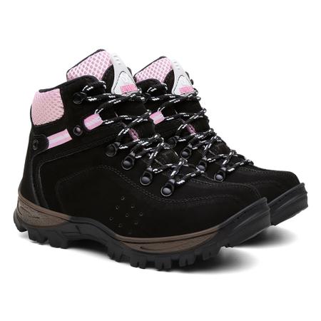 T nis Bota feminino Adventure Cano Alto trilha rapel Bota para