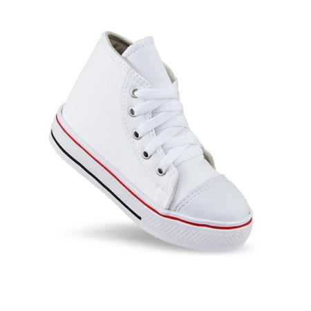 Tenis branco infantil deals menino