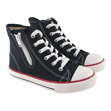All star hotsell com ziper infantil