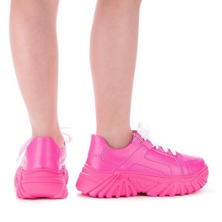 T nis buff louis menina rio napa neon rosa T nis Infantil