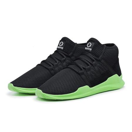 Tenis esportivo best sale cano alto masculino
