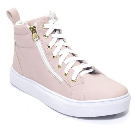 Sapatênis feminino sales cano alto