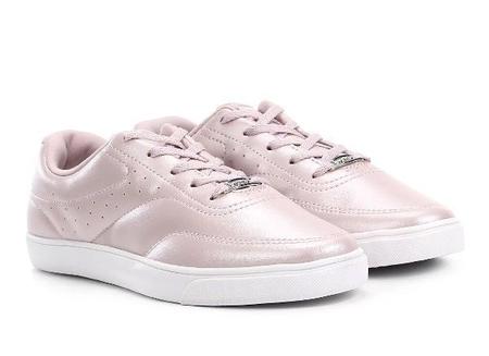 Tenis Casual Feminino Azaleia 968 520 Mist Cintilante T nis