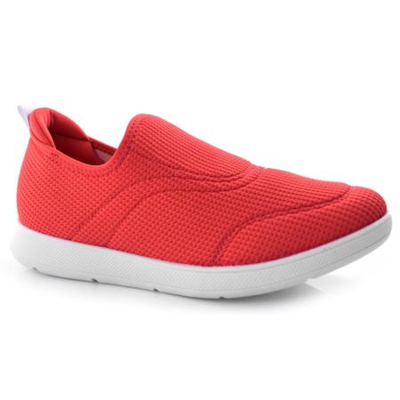 Tenis casual feminino vermelho 2025