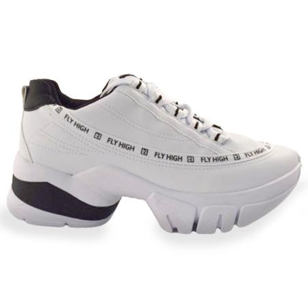 Tenis Feminino Casual Moderno Confortavel Branco Ramarim - Euphoria Shoes