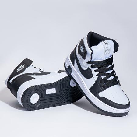 Air Jordan 1 High Panda White Black  Calçados masculinos casuais,  Sapatos nike, Sapatos air jordan